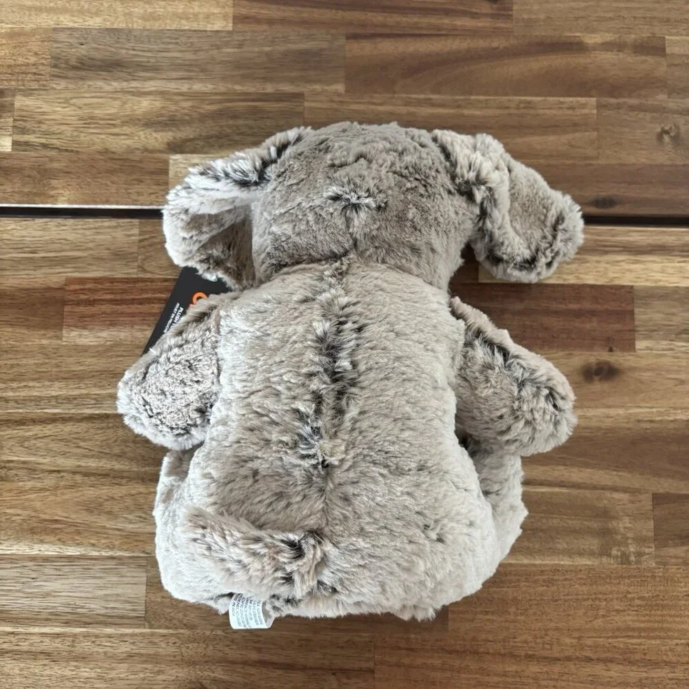 PetSmart Chance Dog Toy Pumpkin Bowtie Brown Puppy Squeaks Plush Floppy Ears NWT